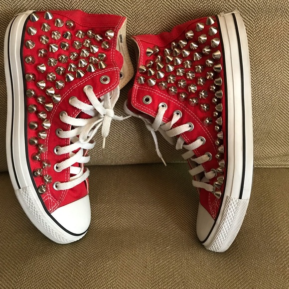 Chuck Taylor® All Star® Studded High Top Sneaker - Picture 3 of 8